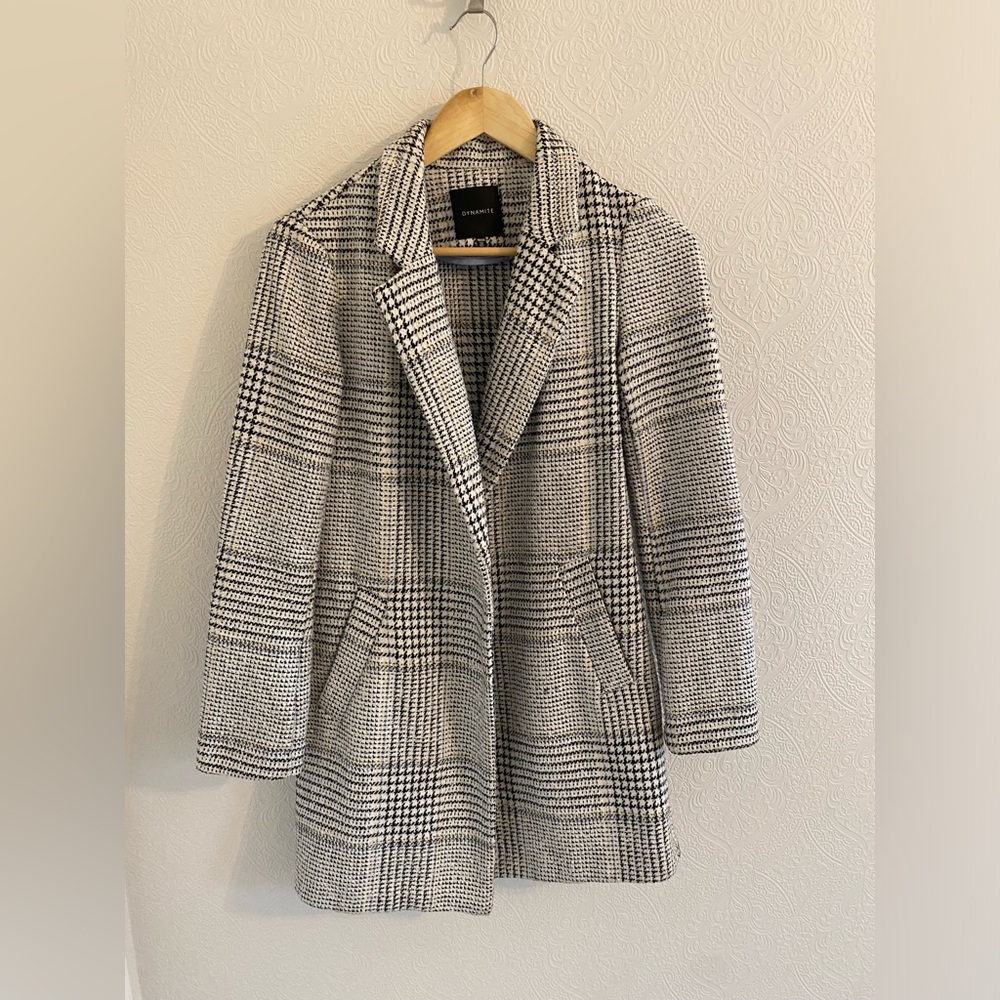Dynamite - Jacket - XS - Plaid - Oversized